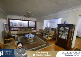 شقة - 3 غرف نوم - 2 حمامات للايجار في كوبرى 14 مايو - سموحة - حي شرق - الاسكندرية