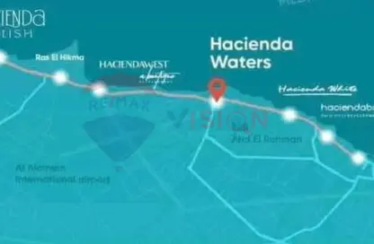 شاليه - 2 غرف نوم - 3 حمامات للبيع في هاسيندا وترز - قسم الضبعة - الساحل الشمالي