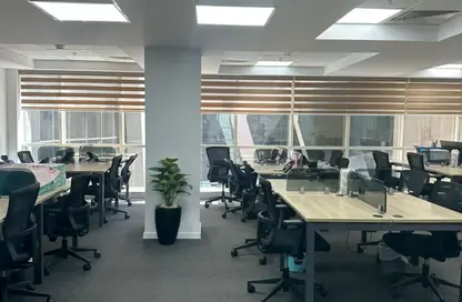 Office Space - Studio - 2 Bathrooms for rent in Business Plus - North Teseen St. - The 5th Settlement - New Cairo City - Cairo