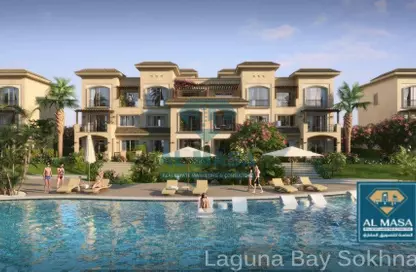 Penthouse - 4 Bedrooms - 3 Bathrooms for sale in Laguna Bay - Al Ain Al Sokhna - Suez