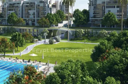 Townhouse - 3 Bedrooms - 4 Bathrooms for sale in Mountain View iCity - 5th Settlement Compounds - The 5th Settlement - New Cairo City - Cairo