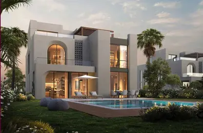 Villa - 5 Bedrooms - 6 Bathrooms for sale in Palm Hills New Cairo - 5th Settlement Compounds - The 5th Settlement - New Cairo City - Cairo