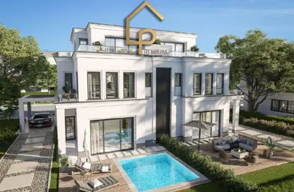 فيلا - 4 غرف نوم - 4 حمامات للبيع في نايا ويست - كمبوندات الشيخ زايد - الشيخ زايد - الجيزة