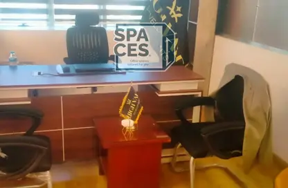 Office Space - Studio - 1 Bathroom for rent in Bank Center Street - South Teseen St. - The 5th Settlement - New Cairo City - Cairo