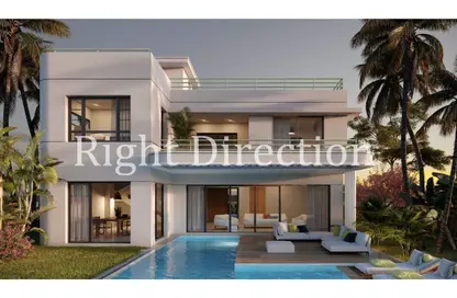 منزل مزدوج - 4 غرف نوم - 4 حمامات للبيع في چون - راس الحكمة - الساحل الشمالي