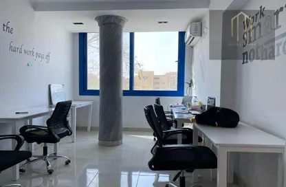 Office Space - Studio - 2 Bathrooms for rent in Abou Bakr Al Sedeek St. - Almazah - Heliopolis - Masr El Gedida - Cairo