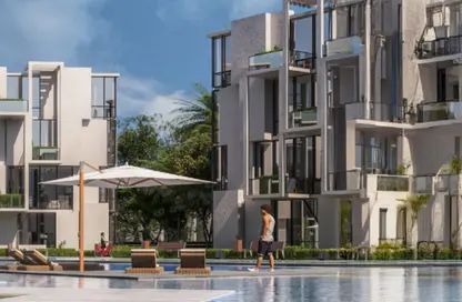 Apartment - Studio - 1 Bathroom for sale in Waslet Dahshur Road - Sheikh Zayed City - Giza