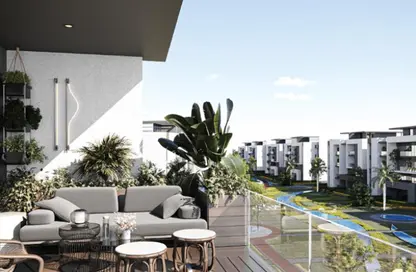 Townhouse - 3 Bedrooms - 3 Bathrooms for sale in Q-Hills - New Zayed City - Sheikh Zayed City - Giza