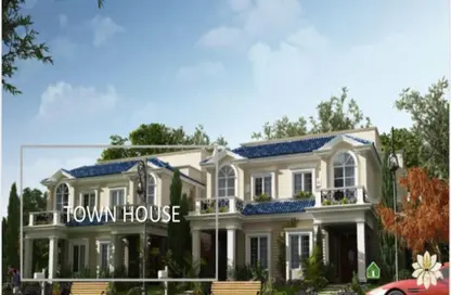 Townhouse - 4 Bedrooms - 4 Bathrooms for sale in New Giza - Cairo Alexandria Desert Road - 6 October City - Giza