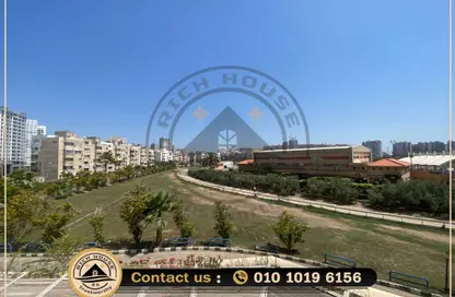 شقة - 3 غرف نوم - 3 حمامات للايجار في شارع مدخل شركة النقل والهندسة - سموحة - حي شرق - الاسكندرية