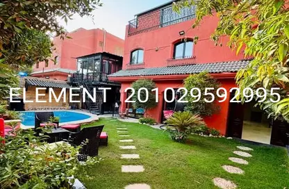 Twin House - 6 Bedrooms - 4 Bathrooms for sale in Solaimaneyah Gardens - 4th District - Sheikh Zayed City - Giza