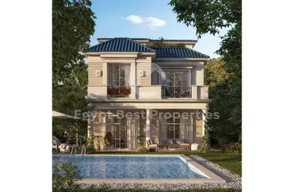 Villa - 4 Bedrooms - 3 Bathrooms for sale in Mountain View iCity October - 6 October Compounds - 6 October City - Giza