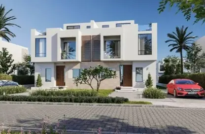 Twin House - 3 Bedrooms - 3 Bathrooms for sale in Majorelle - New Zayed City - Sheikh Zayed City - Giza