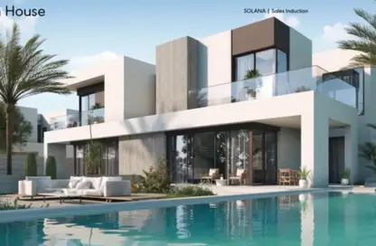 Twin House - 4 Bedrooms - 3 Bathrooms for sale in Solana - New Zayed City - Sheikh Zayed City - Giza
