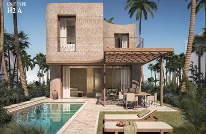 Twin House - 4 Bedrooms - 4 Bathrooms for sale in Ramla Lakeside - Qesm Ad Dabaah - North Coast