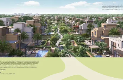 Apartment - 2 Bedrooms - 2 Bathrooms for sale in Crescent Walk - 5th Settlement Compounds - The 5th Settlement - New Cairo City - Cairo