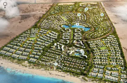 Chalet - 3 Bedrooms - 3 Bathrooms for sale in Ramla Lakeside - Qesm Ad Dabaah - North Coast