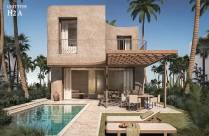 Villa - 3 Bedrooms - 4 Bathrooms for sale in Ramla Lakeside - Qesm Ad Dabaah - North Coast