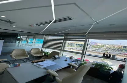 مساحات مكتبية - استوديو - 2 حمامات للايجار في نورث بلاس مول - شارع التسعين الشمالي - التجمع الخامس - مدينة القاهرة الجديدة - القاهرة