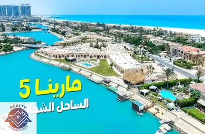 Chalet - 2 Bedrooms - 2 Bathrooms for sale in Marassi - Sidi Abdel Rahman - North Coast