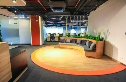 Office Space - Studio - 1 Bathroom for rent in South Teseen St. - The 5th Settlement - New Cairo City - Cairo