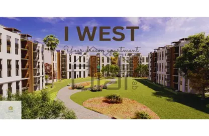 Apartment - 2 Bedrooms - 1 Bathroom for sale in ECO West - 6 October Compounds - 6 October City - Giza