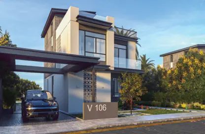 Villa - 3 Bedrooms - 3 Bathrooms for sale in The 8 - New Zayed City - Sheikh Zayed City - Giza Villa - 3 Bedrooms - 3 Bathrooms for sale in The 8 - New Zayed City - Sheikh Zayed City - Giza