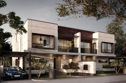 Townhouse - 4 Bedrooms - 4 Bathrooms for sale in Brix - Cairo Alexandria Desert Road - 6 October City - Giza