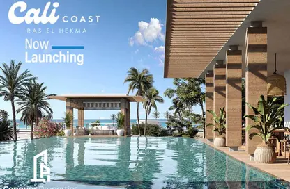 Chalet - 3 Bedrooms - 2 Bathrooms for sale in Cali Coast - Ras Al Hekma - North Coast Chalet - 3 Bedrooms - 2 Bathrooms for sale in Cali Coast - Ras Al Hekma - North Coast