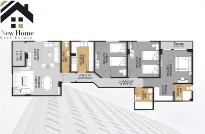 Apartment - 3 Bedrooms - 3 Bathrooms for sale in The 5th Settlement - New Cairo City - Cairo