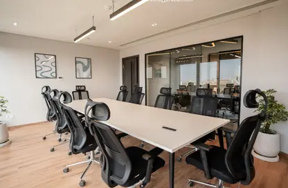 Office Space - Studio - 3 Bathrooms for rent in South Teseen St. - The 5th Settlement - New Cairo City - Cairo