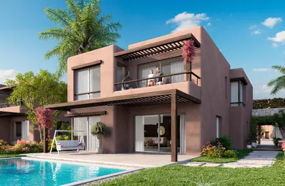 Chalet - 3 Bedrooms - 3 Bathrooms for sale in Hacienda West - Ras Al Hekma - North Coast