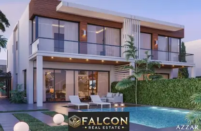 Villa - 4 Bedrooms - 3 Bathrooms for sale in Azzar - 5th Settlement Compounds - The 5th Settlement - New Cairo City - Cairo