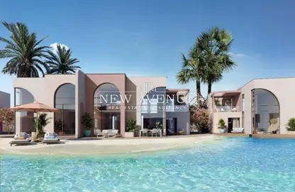 Chalet - 2 Bedrooms - 2 Bathrooms for sale in June - Ras Al Hekma - North Coast