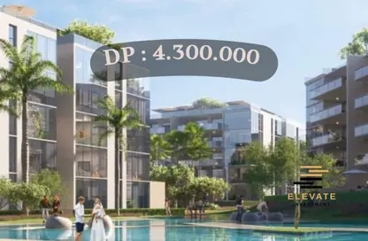 Apartment - 2 Bedrooms - 2 Bathrooms for sale in Lake View Residence 2 - 5th Settlement Compounds - The 5th Settlement - New Cairo City - Cairo