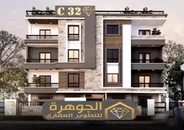 شقة - 3 غرف نوم - 3 حمامات للبيع في طريق بلبيس - خط 10 - الحي الثالث - مدينة العبور - القليوبية