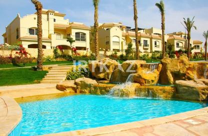 Twin House - 7 Bedrooms - 5 Bathrooms for sale in Al Patio 1 - North Investors Area - New Cairo City - Cairo