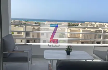 Chalet - 2 Bedrooms - 2 Bathrooms for rent in Amwaj - Sidi Abdel Rahman - North Coast