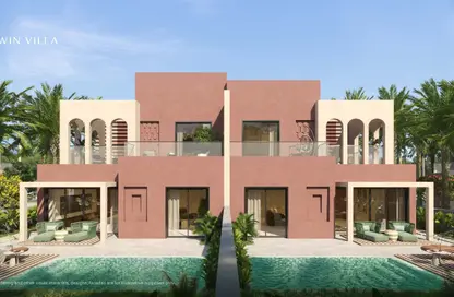 منزل مزدوج - 4 غرف نوم - 4 حمامات للبيع في أوجامي - راس الحكمة - الساحل الشمالي