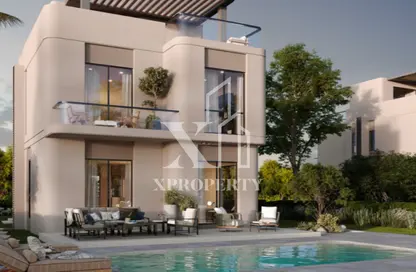 Villa - 4 Bedrooms - 4 Bathrooms for sale in Lake West - Sheikh Zayed Compounds - Sheikh Zayed City - Giza