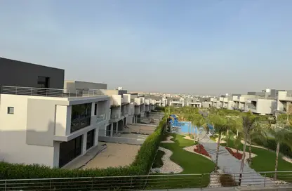 Twin House - 4 Bedrooms - 4 Bathrooms for sale in Patio Al Zahraa - Sheikh Zayed Compounds - Sheikh Zayed City - Giza