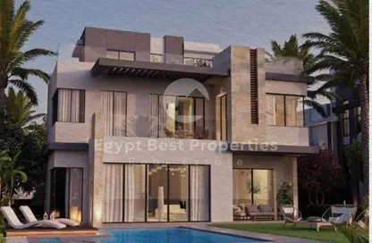 Townhouse - 4 Bedrooms - 4 Bathrooms for sale in Garden Lakes - 6 October Compounds - 6 October City - Giza