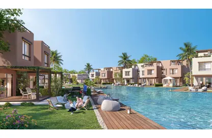 Chalet - 3 Bedrooms - 3 Bathrooms for sale in Hacienda Waters - Qesm Ad Dabaah - North Coast