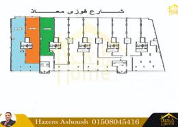 Office Space - 3 bathrooms for للايجار in Mohamed Fawzy Moaz St. - Smouha - Hay Sharq - Alexandria