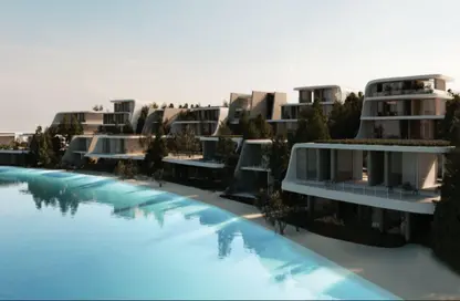 Chalet - 4 Bedrooms - 5 Bathrooms for sale in Azha North - Ras Al Hekma - North Coast