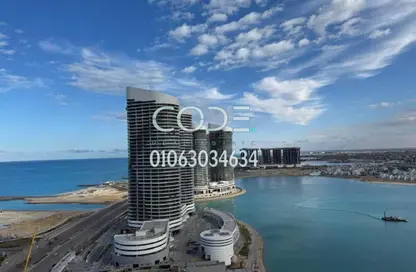 Apartment - Studio - 1 Bathroom for sale in The Gate Towers - New Alamein City - Al Alamein - North Coast