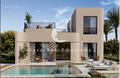 Villa - 4 Bedrooms - 5 Bathrooms for sale in Makadi Orascom Resort - Makadi - Hurghada - Red Sea