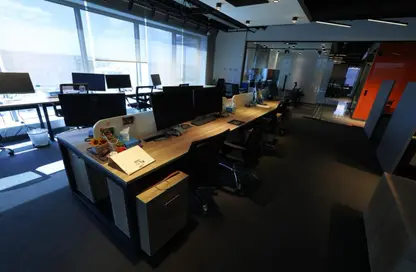 مساحات مكتبية - استوديو - 1 حمام للايجار في شارع مجمع البنوك - شارع التسعين الجنوبي - التجمع الخامس - مدينة القاهرة الجديدة - القاهرة