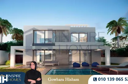 Villa - 7 Bedrooms - 7 Bathrooms for sale in Palm Hills - Alexandria Compounds - Alexandria Villa - 7 Bedrooms - 7 Bathrooms for sale in Palm Hills - Alexandria Compounds - Alexandria