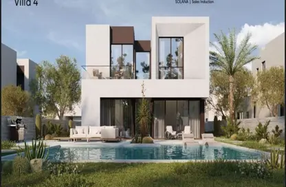 Townhouse - 3 Bedrooms - 3 Bathrooms for sale in Solana - New Zayed City - Sheikh Zayed City - Giza